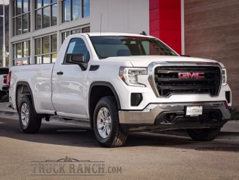 2021 Summit White GMC Sierra 1500 Base 4X4 Truck