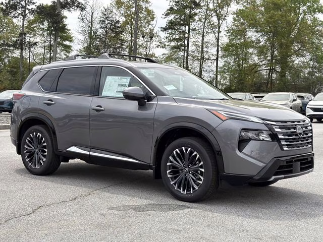 2026 Gun Metallic Nissan Rogue Platinum AWD SUV