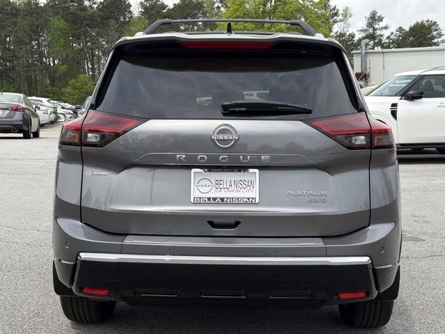 2026 Gun Metallic Nissan Rogue Platinum AWD SUV