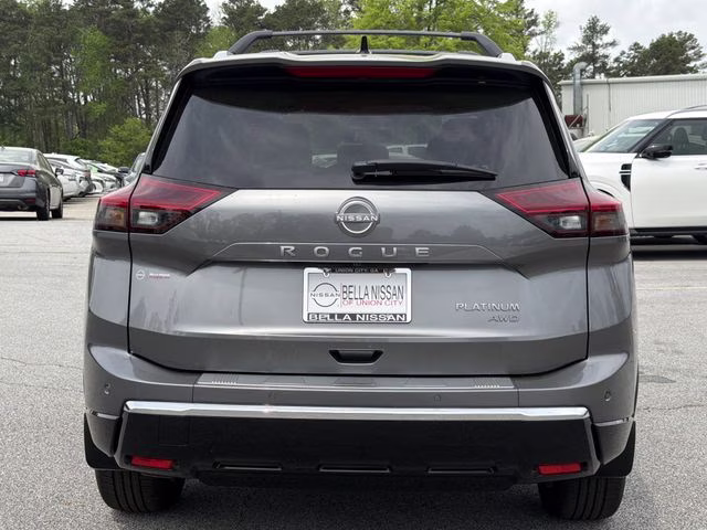 2026 Gun Metallic Nissan Rogue Platinum AWD SUV