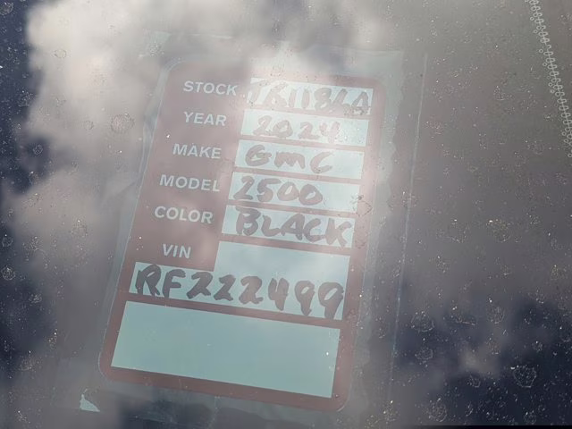 2024 Onyx Black GMC Sierra 2500HD Denali 4X4 Truck