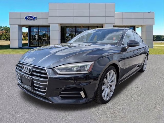 2018 Moonlight Blue Audi A5 Sportback Premium Plus AWD Hatchback