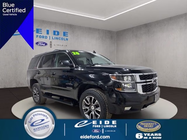 2020 Black Chevrolet Tahoe LT 4X4 SUV