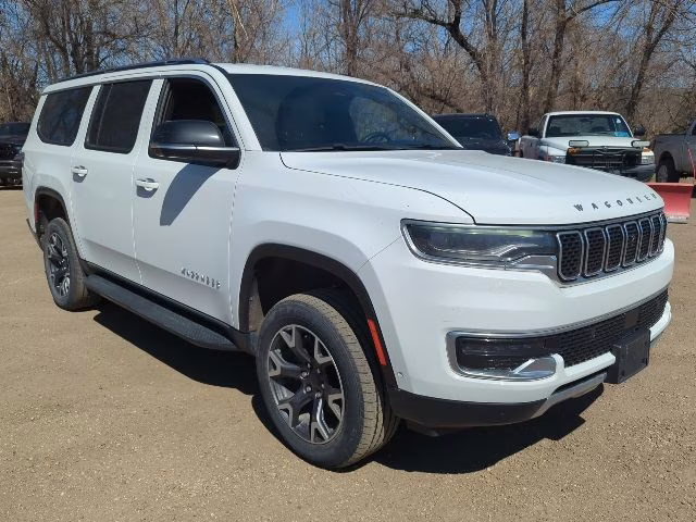 2023 Bright White Clearcoat Jeep Wagoneer L Series III 4X4 SUV