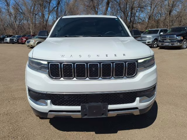 2023 Bright White Clearcoat Jeep Wagoneer L Series III 4X4 SUV