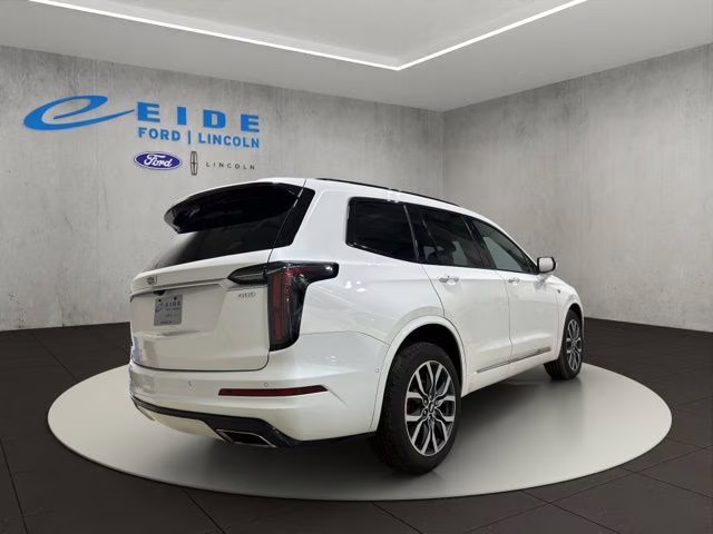 2024 Crystal White Tricoat Cadillac XT6 Sport AWD SUV