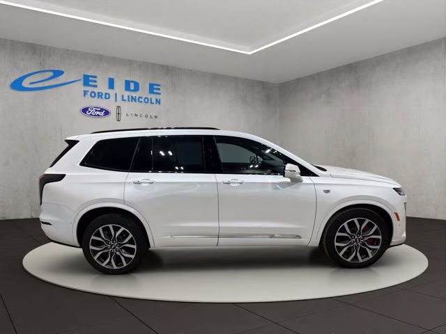 2024 Crystal White Tricoat Cadillac XT6 Sport AWD SUV