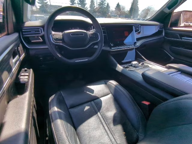 2023 Bright White Clearcoat Jeep Wagoneer L Series III 4X4 SUV