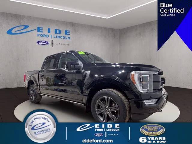 2023 Agate Black Metallic Ford F-150 Lariat 4X4 Truck