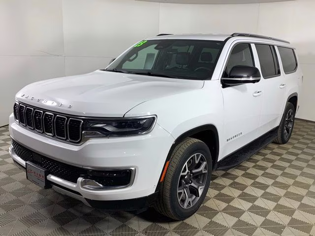 2023 Bright White Clearcoat Jeep Wagoneer L Series III 4X4 SUV