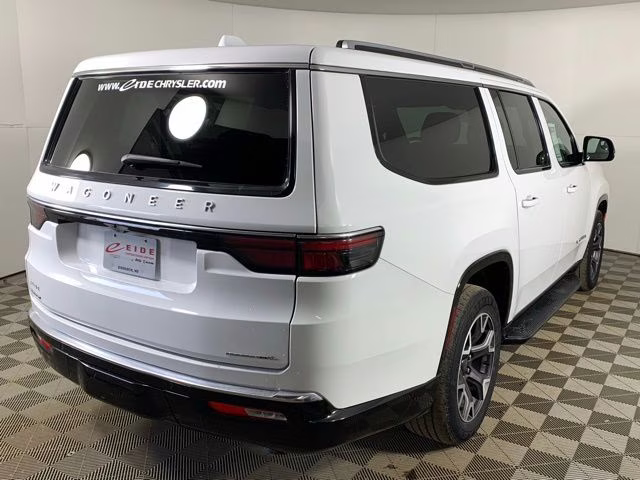 2023 Bright White Clearcoat Jeep Wagoneer L Series III 4X4 SUV