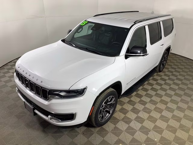 2023 Bright White Clearcoat Jeep Wagoneer L Series III 4X4 SUV
