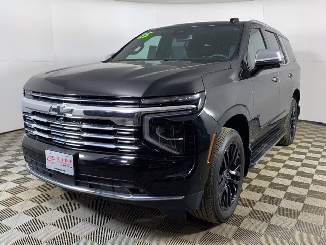 2025 Black Chevrolet Tahoe Premier 4X4 SUV