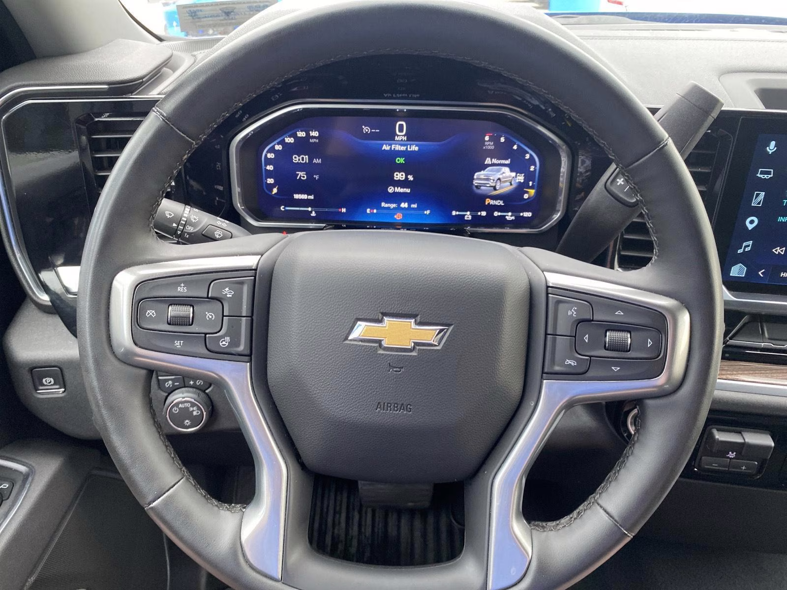 2026 Riptide Blue Metallic Chevrolet Silverado 1500 LT 4X4 Truck