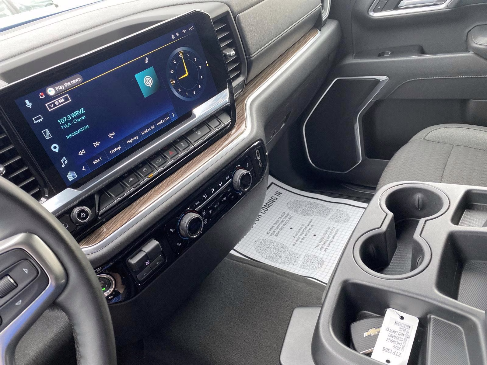 2026 Riptide Blue Metallic Chevrolet Silverado 1500 LT 4X4 Truck