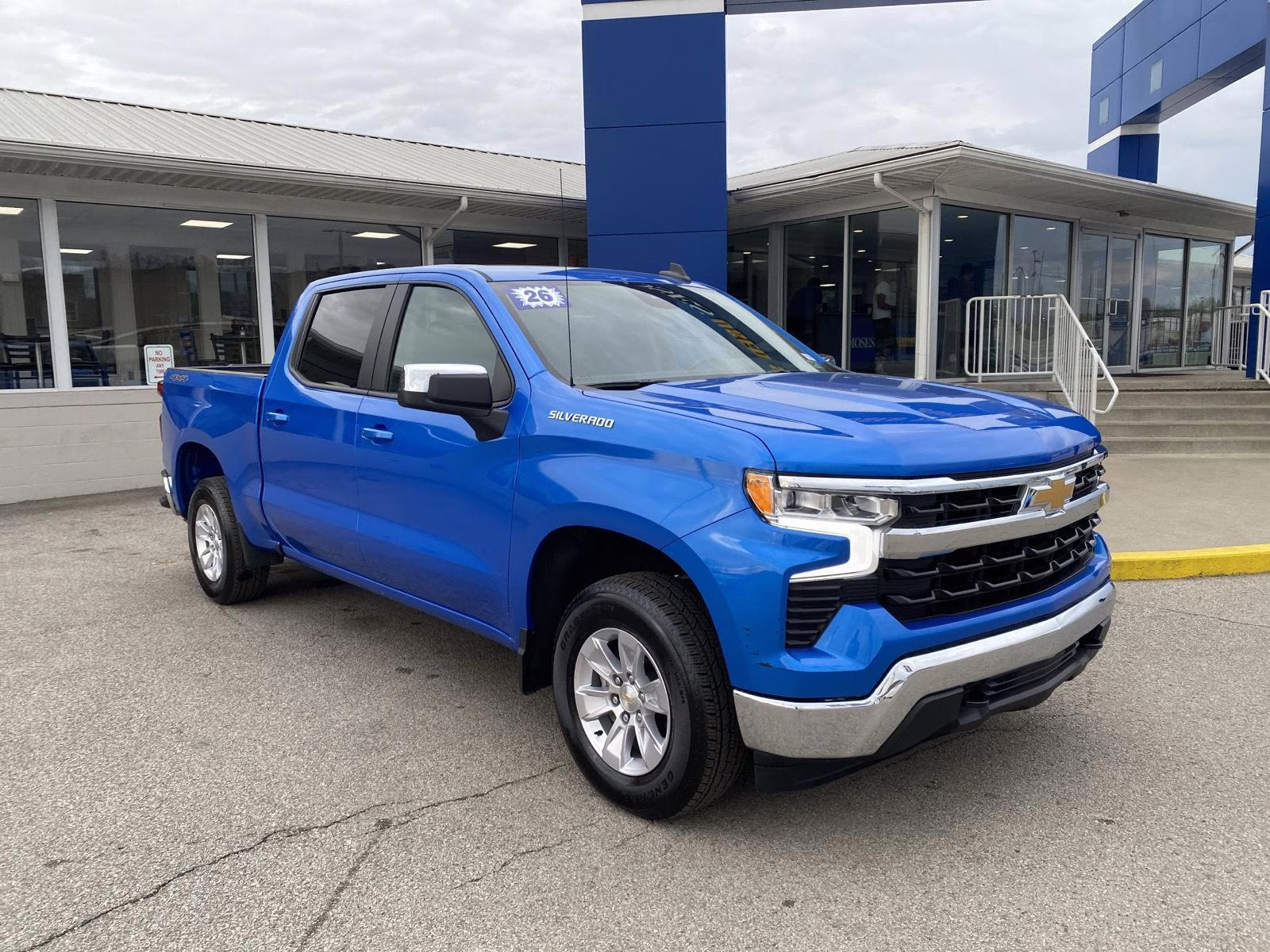 2026 Riptide Blue Metallic Chevrolet Silverado 1500 LT 4X4 Truck