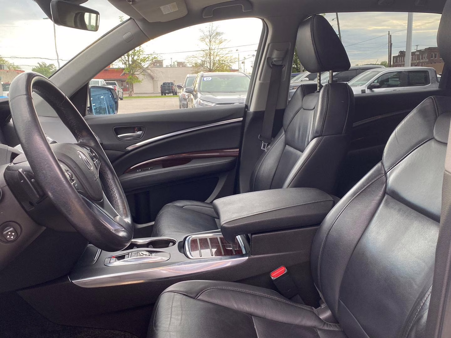 2016 White Diamond Pearl Acura MDX w/Tech AWD SH-AWD