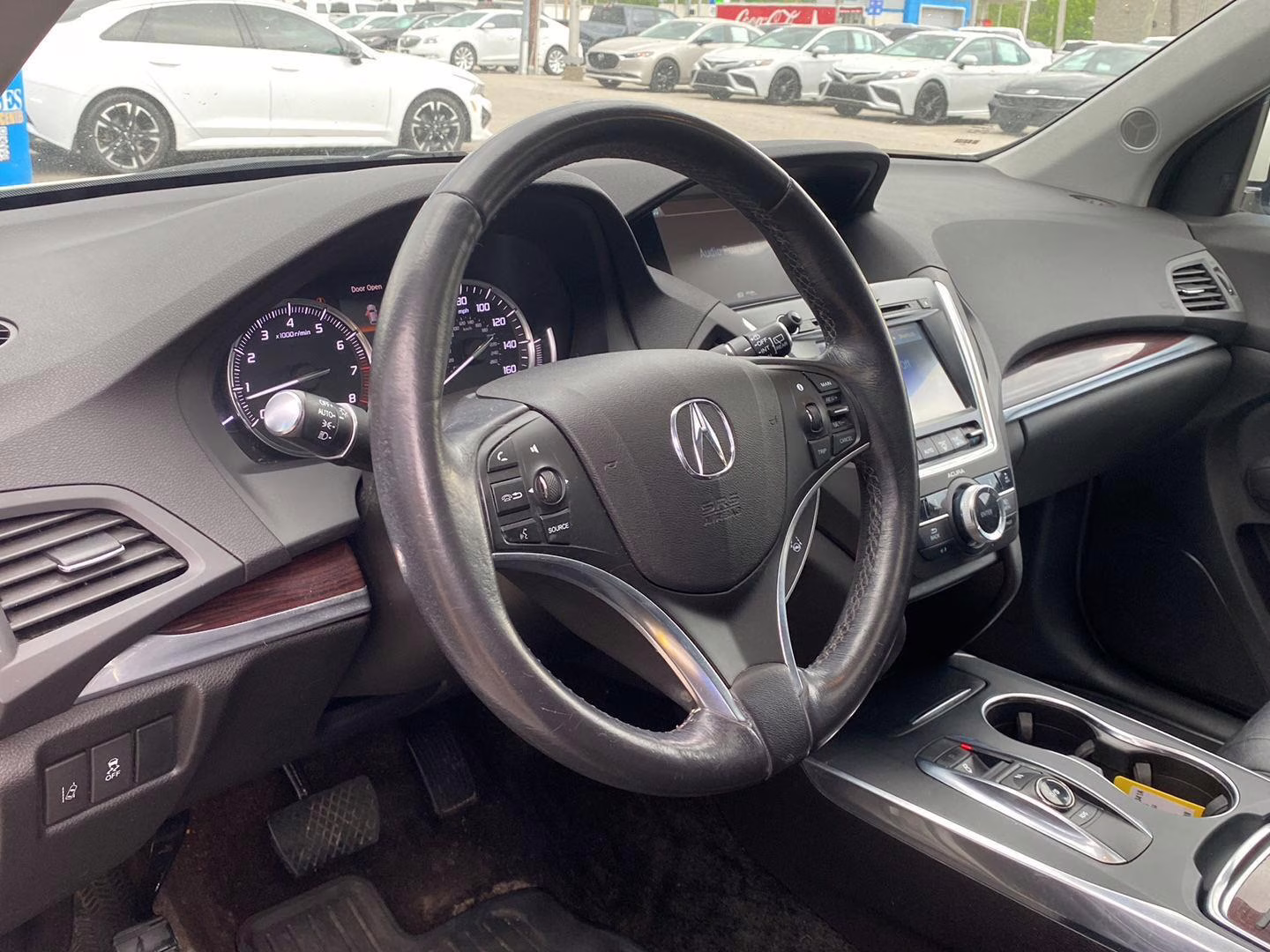 2016 White Diamond Pearl Acura MDX w/Tech AWD SH-AWD