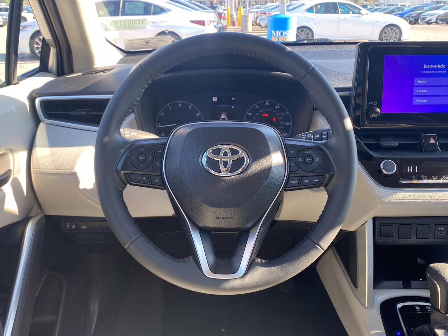 2024 Sonic Silver Toyota Corolla Cross LE AWD SUV