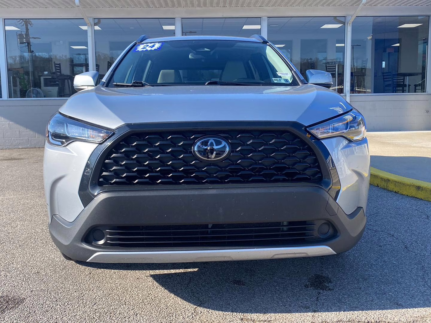 2024 Sonic Silver Toyota Corolla Cross LE AWD SUV