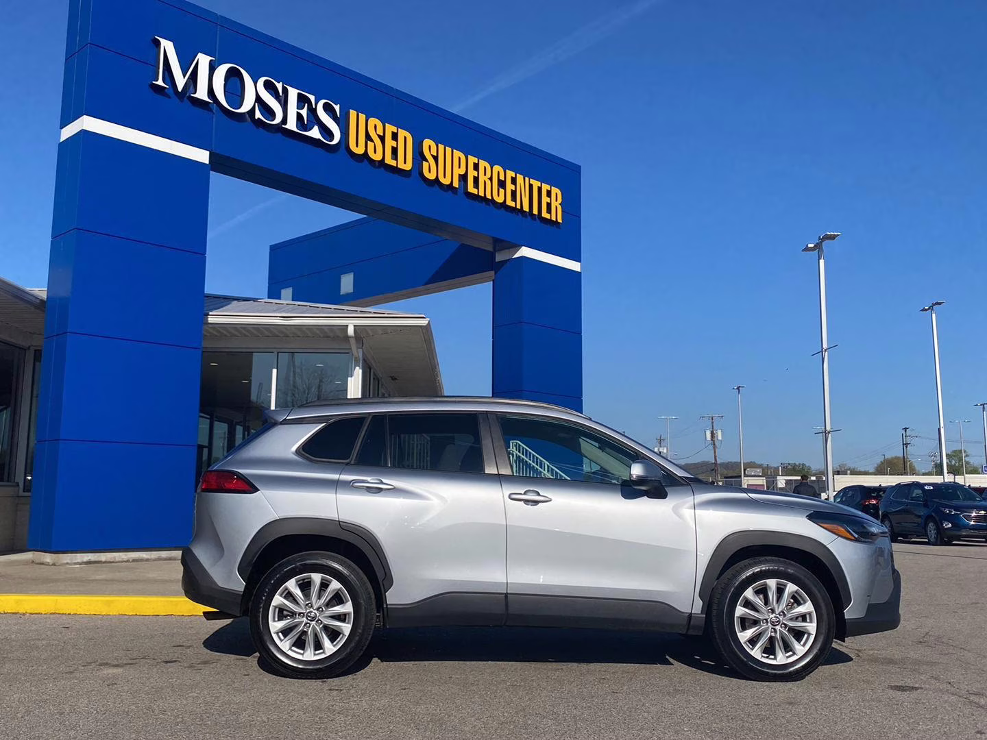 2024 Sonic Silver Toyota Corolla Cross LE AWD SUV