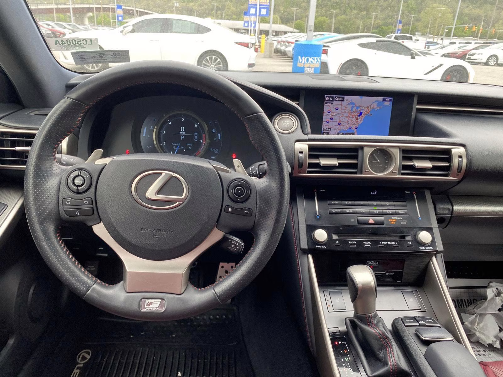 2014 Ultra White Lexus IS 350 SEDAN RWD Sedan