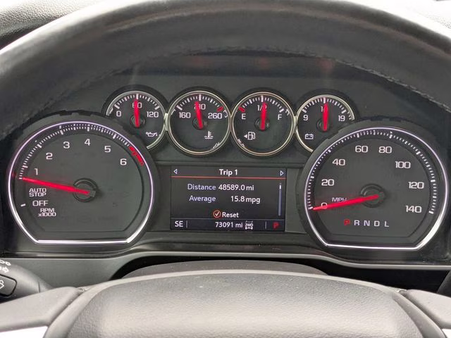 2019 Northsky Blue Metallic Chevrolet Silverado 1500 LT Trail Boss 4X4 Truck