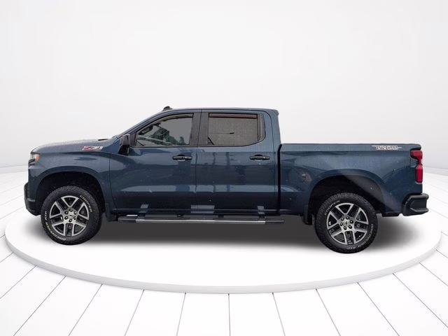 2019 Northsky Blue Metallic Chevrolet Silverado 1500 LT Trail Boss 4X4 Truck