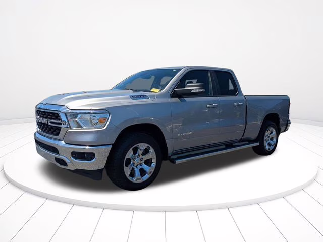 2022 Billet Silver Metallic Clearcoat Ram 1500 Big Horn/Lone Star 4X4 Truck
