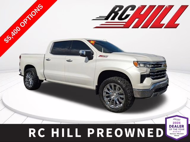 2024 Iridescent Pearl Tricoat Chevrolet Silverado 1500 LTZ 4X4 Truck