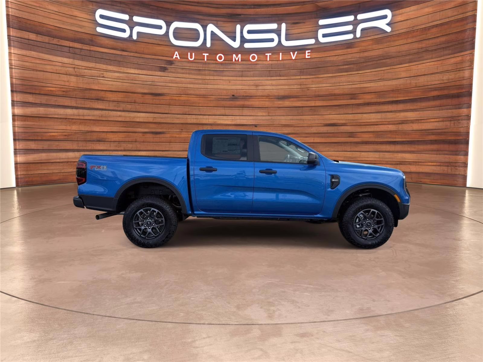 2026 Velocity Blue Metallic Ford Ranger XLT 4X4 Truck