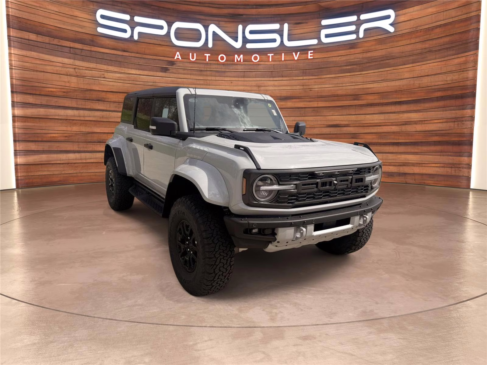 2026 Avalanche Gray Ford Bronco Raptor 4X4 SUV