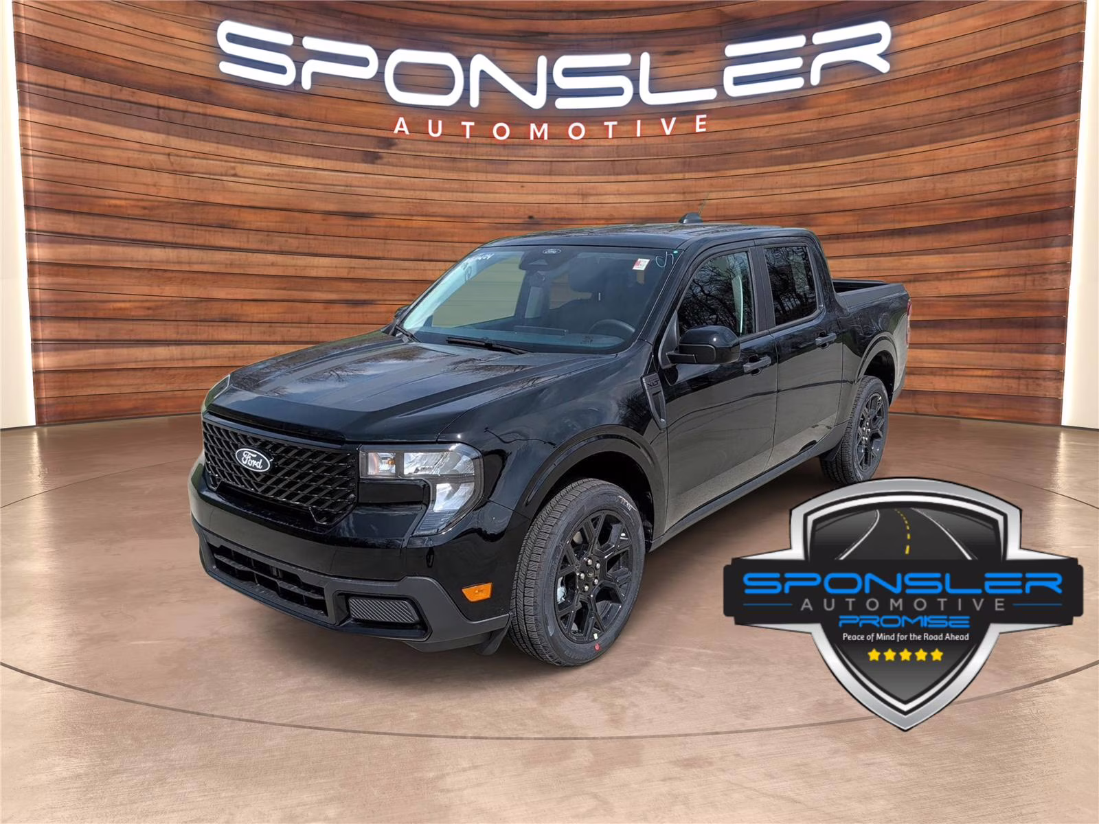 2026 Shadow Black Ford Maverick XLT AWD Truck