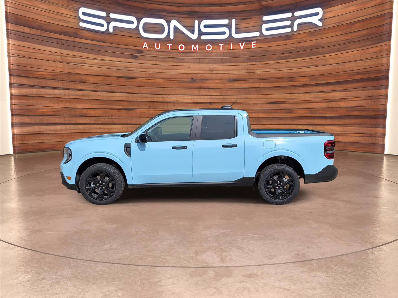 2026 Light Blue Ford Maverick XLT AWD Truck