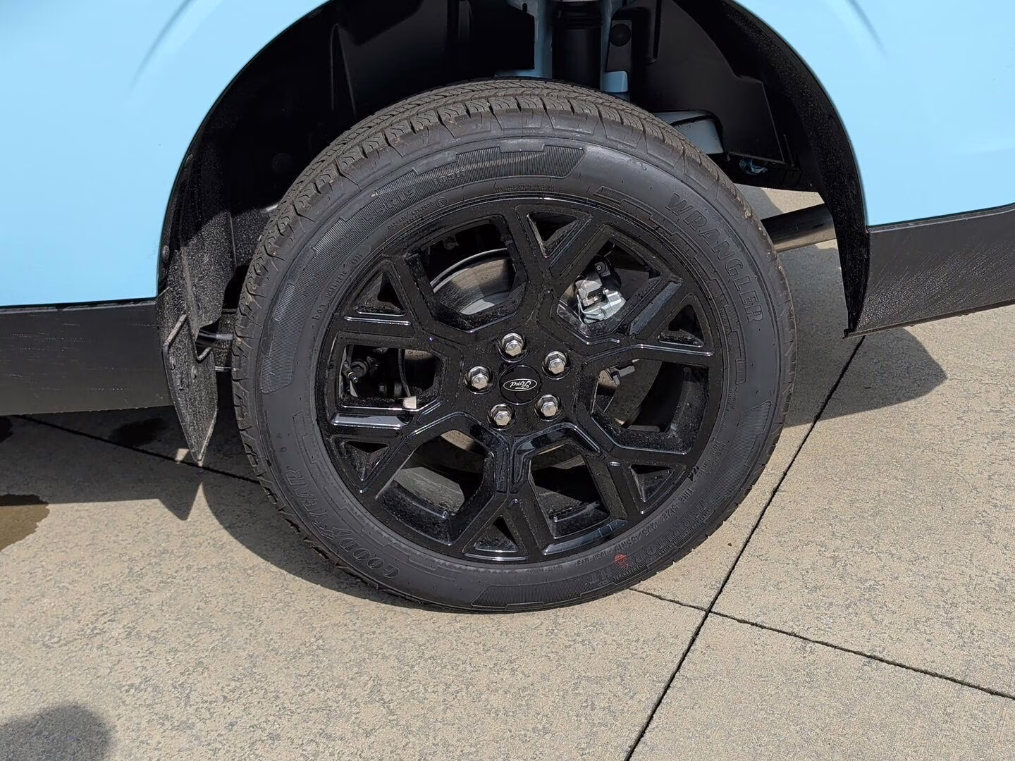 2026 Light Blue Ford Maverick XLT AWD Truck