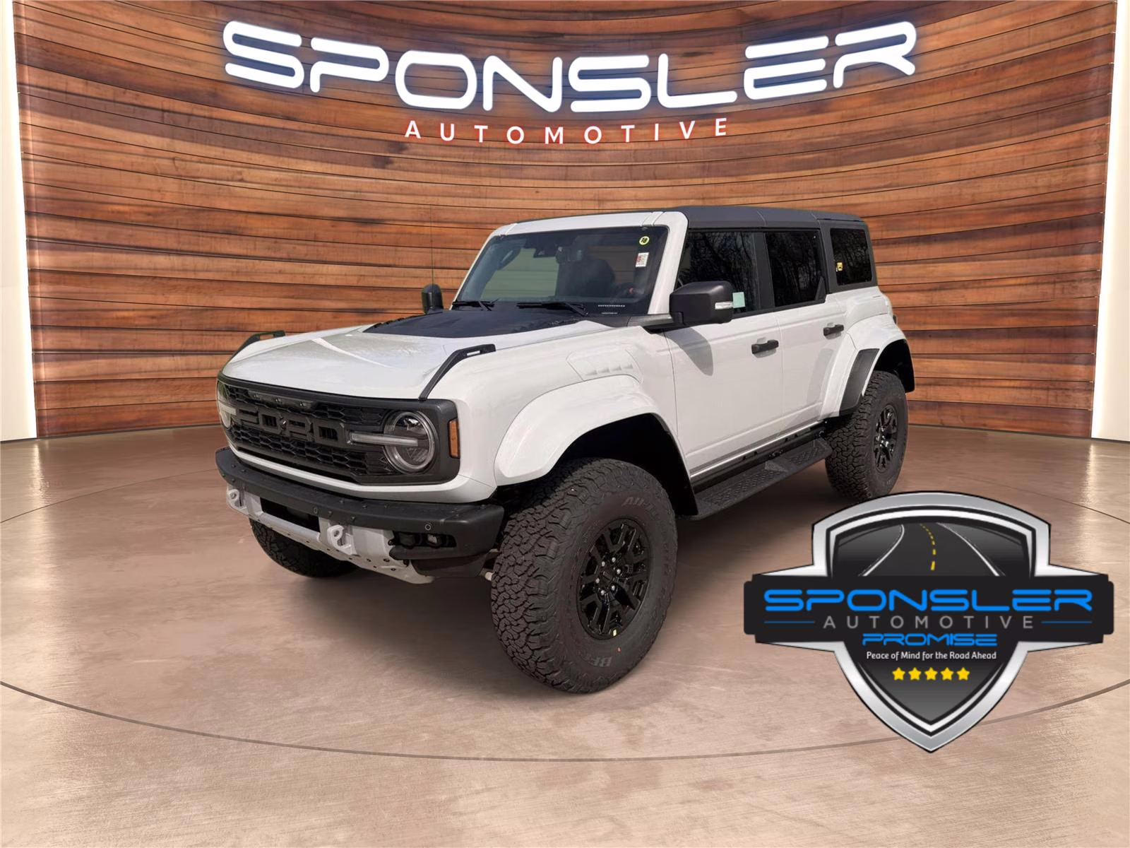 2026 Avalanche Gray Ford Bronco Raptor 4X4 SUV