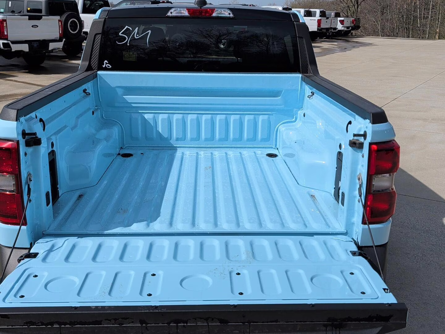 2026 Light Blue Ford Maverick XLT AWD Truck