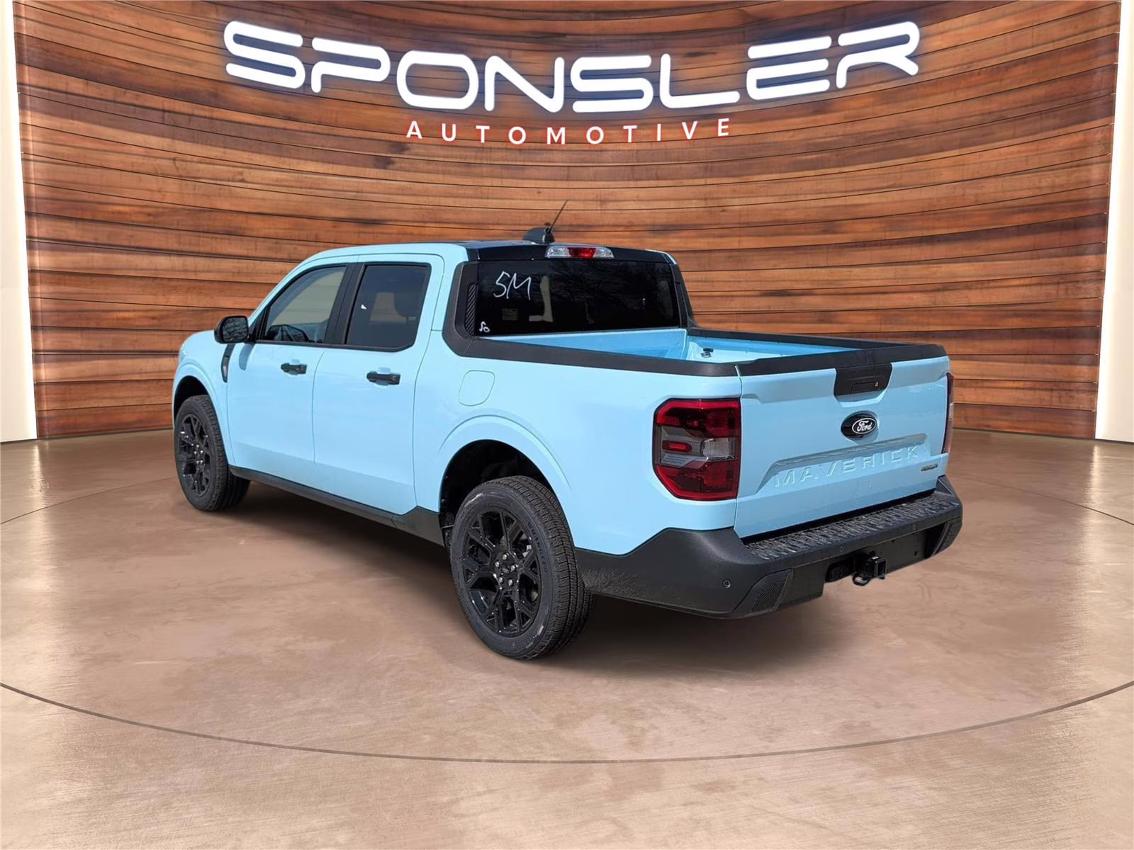 2026 Light Blue Ford Maverick XLT AWD Truck