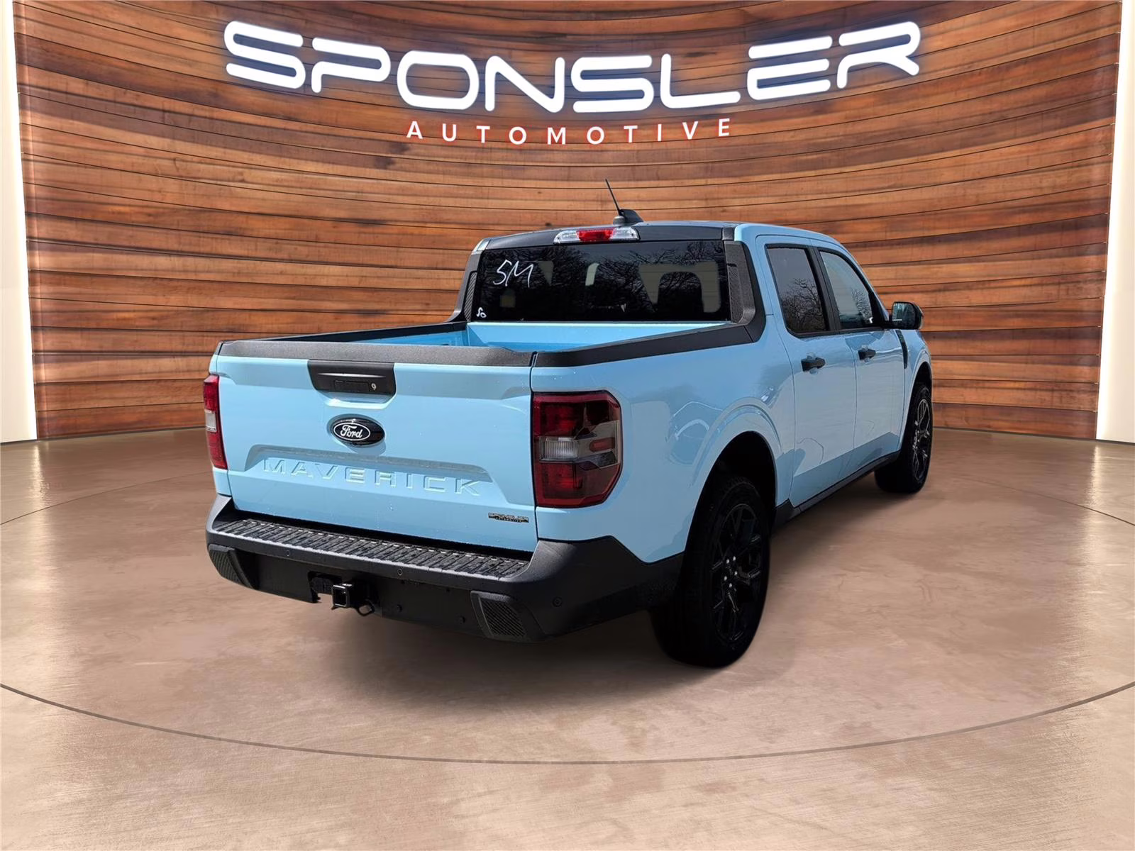 2026 Light Blue Ford Maverick XLT AWD Truck