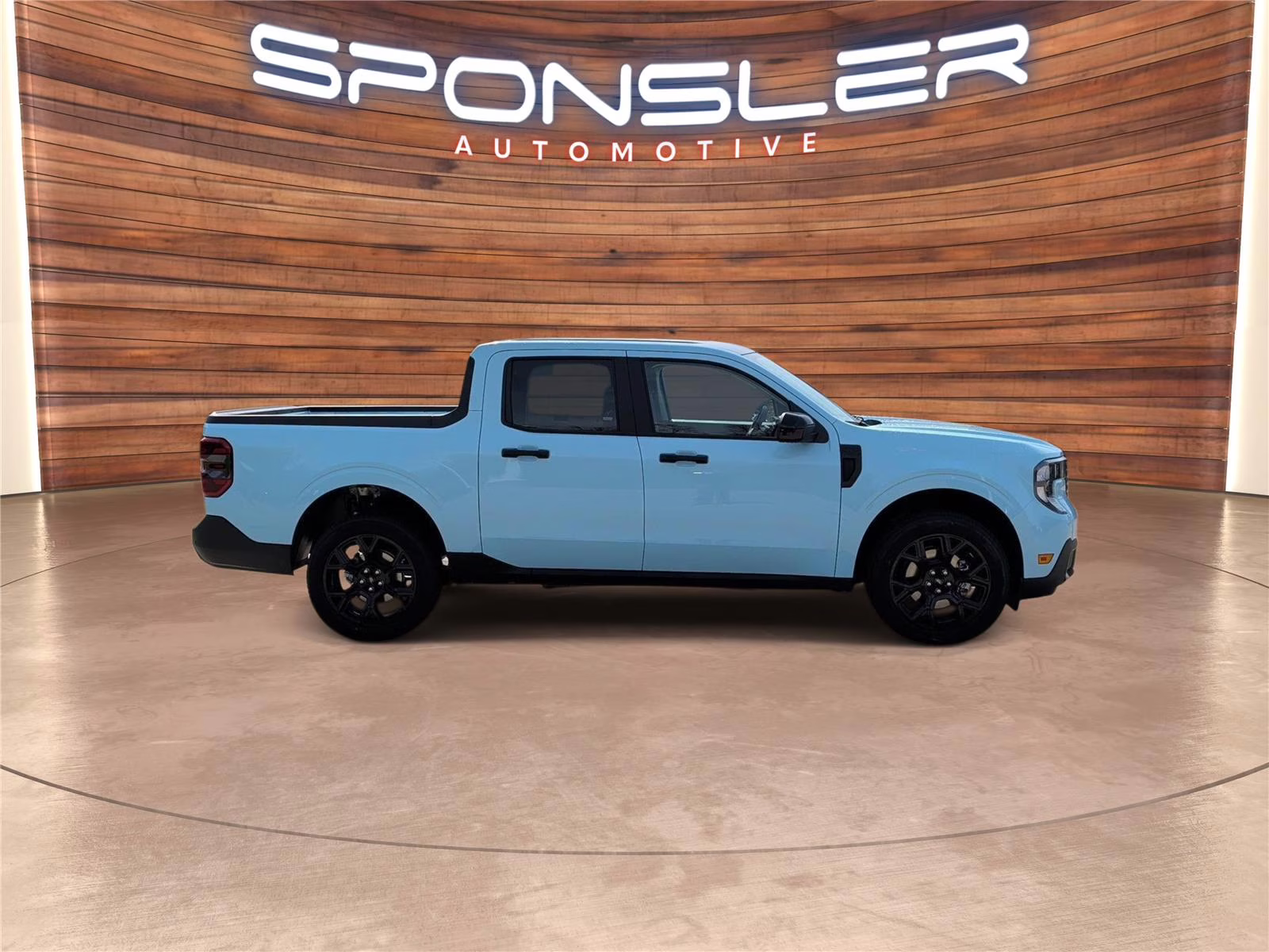 2026 Light Blue Ford Maverick XLT AWD Truck