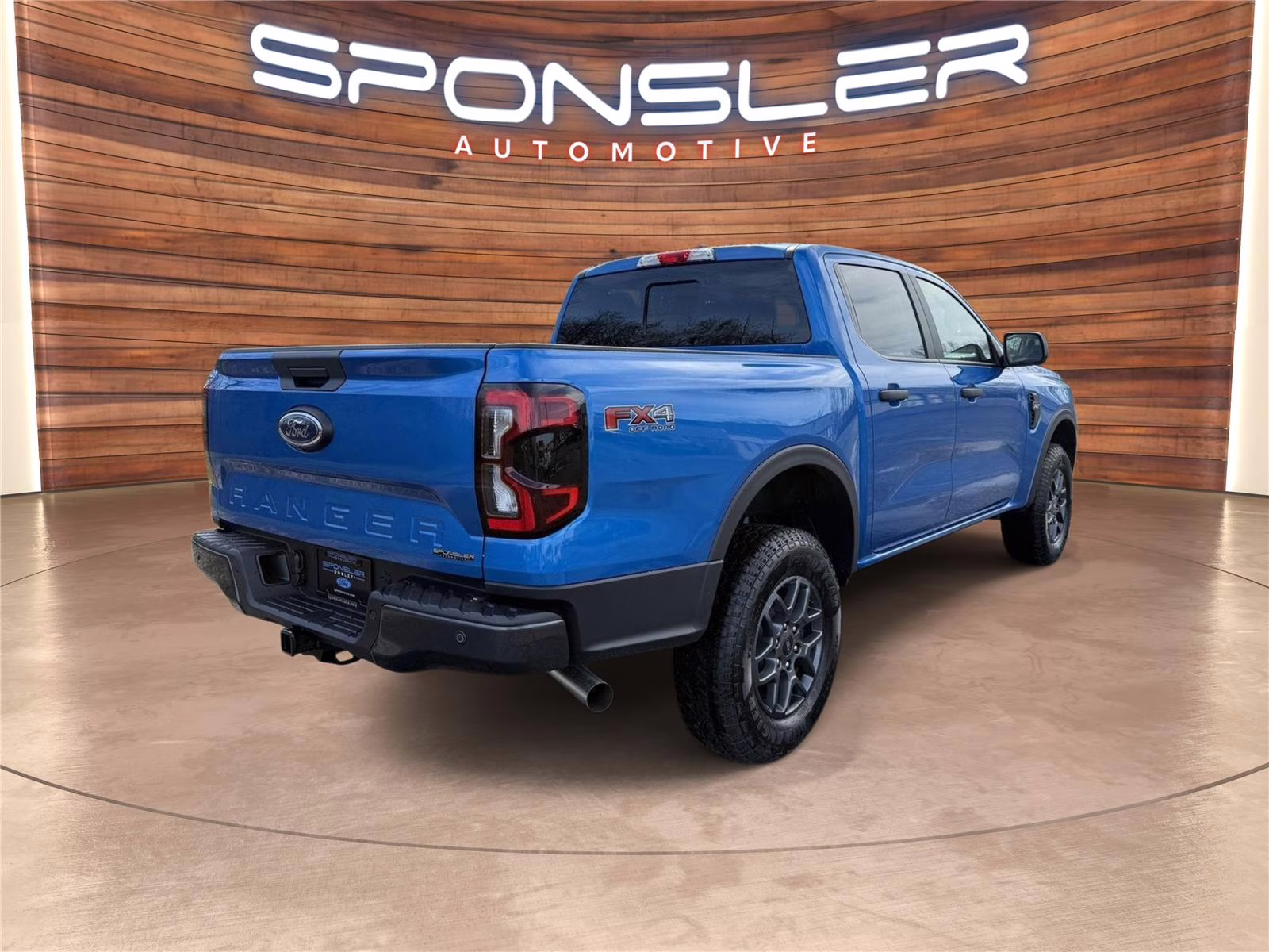 2026 Velocity Blue Metallic Ford Ranger XLT 4X4 Truck