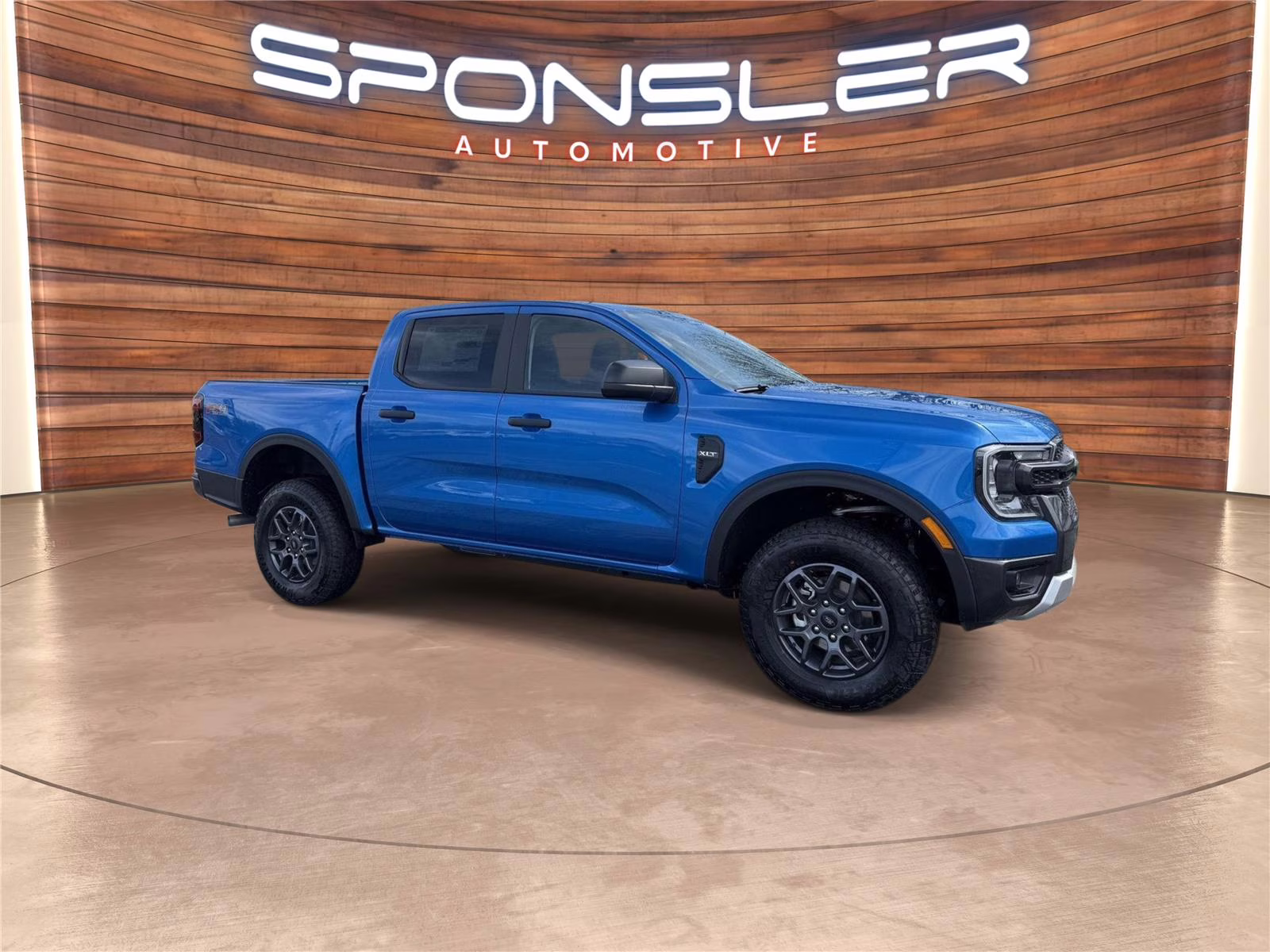 2026 Velocity Blue Metallic Ford Ranger XLT 4X4 Truck
