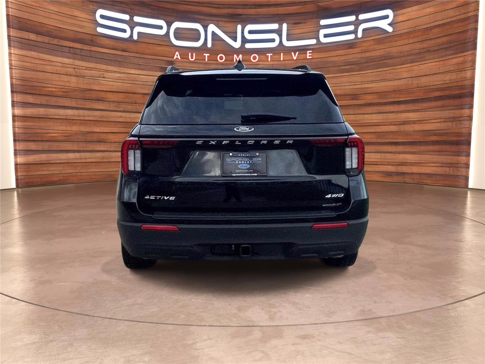 2026 Agate Black Ford Explorer Active 4X4 SUV