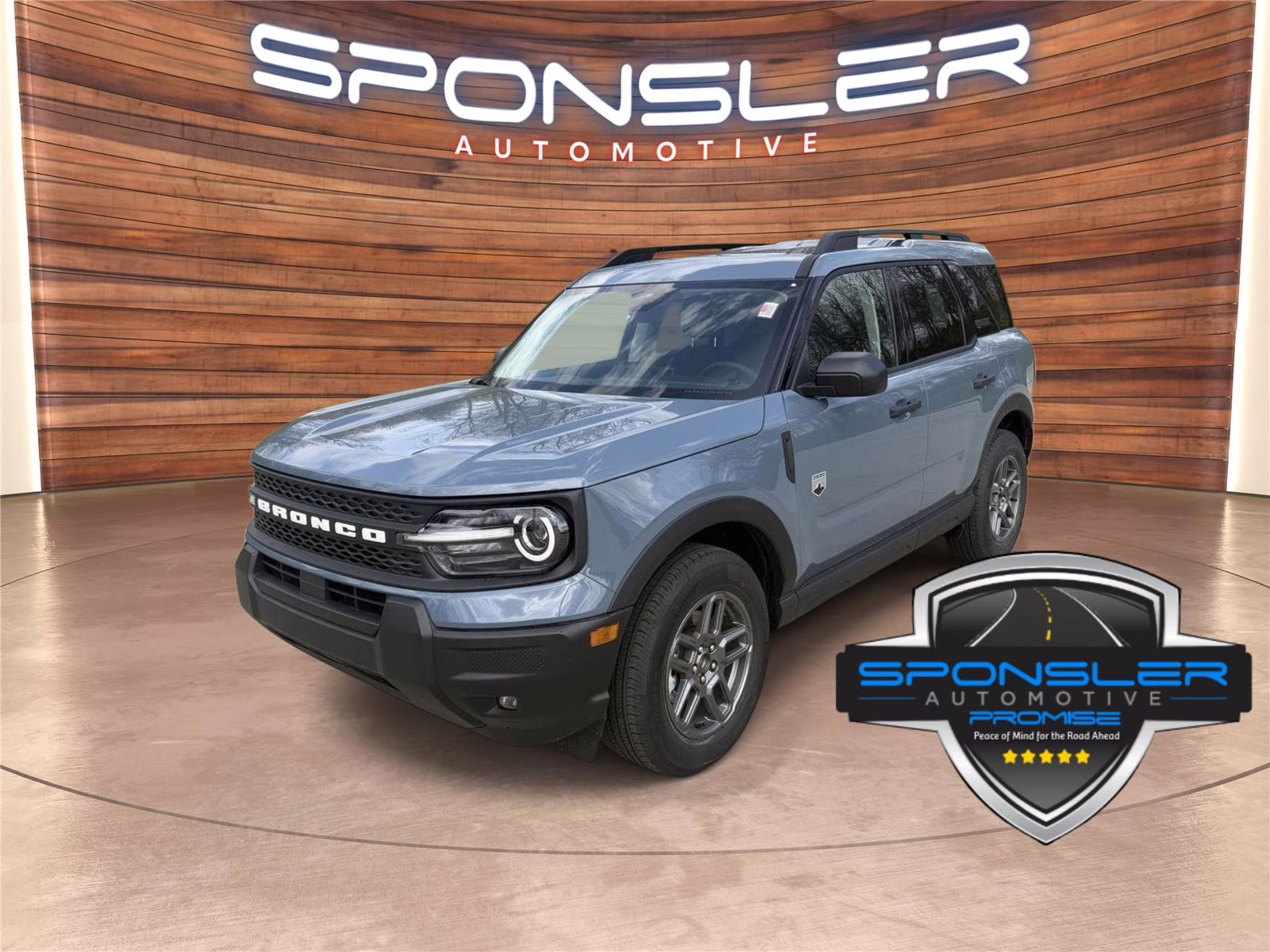 2026 Azure Gray Metallic Tri-Coat Ford Bronco Sport Big Bend 4X4 SUV