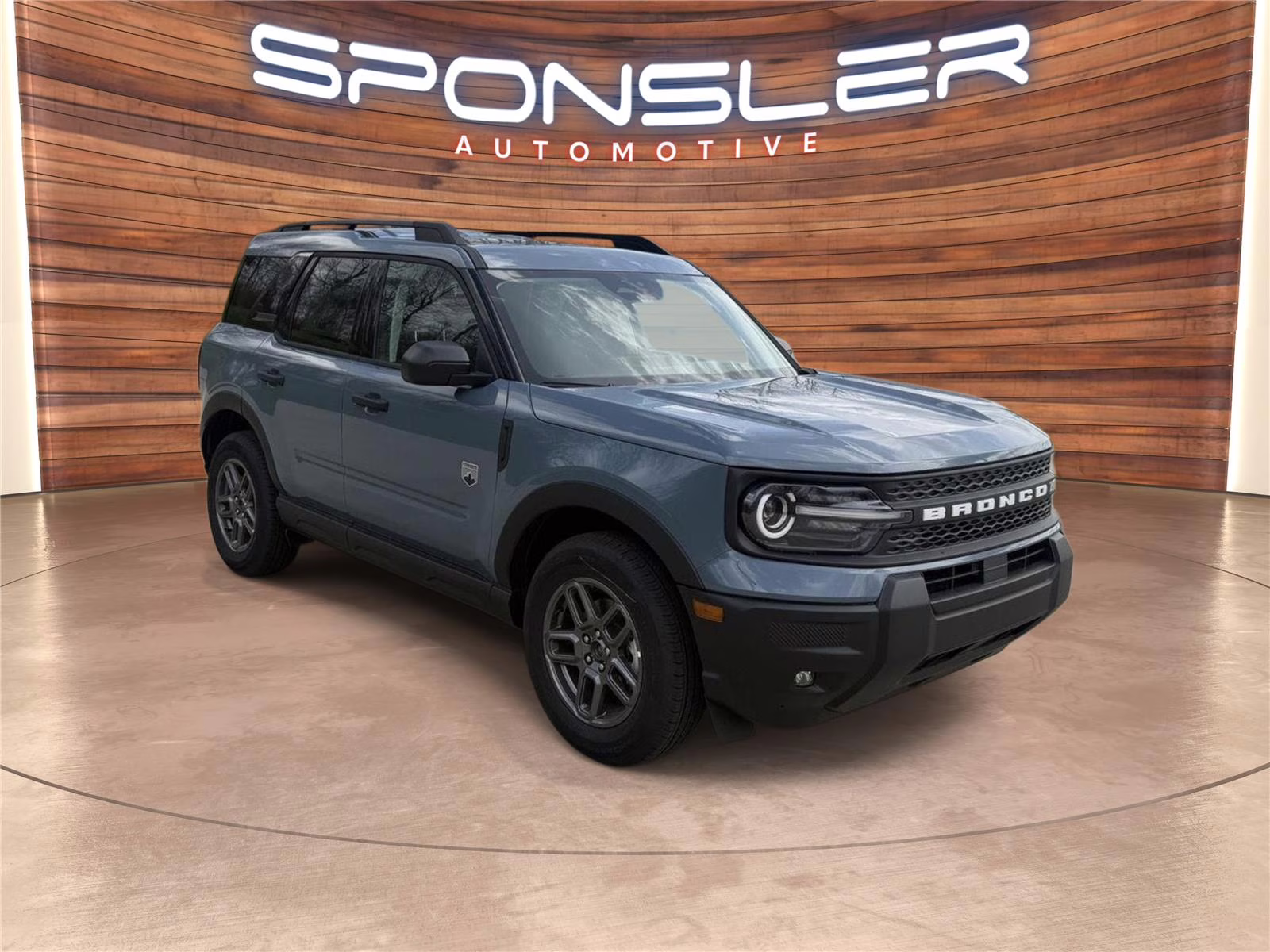 2026 Azure Gray Metallic Tri-Coat Ford Bronco Sport Big Bend 4X4 SUV