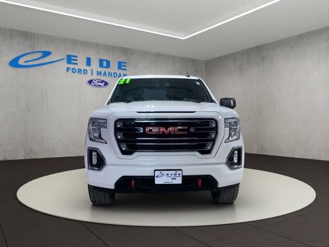 2021 Summit White GMC Sierra 1500 AT4 4X4 Truck