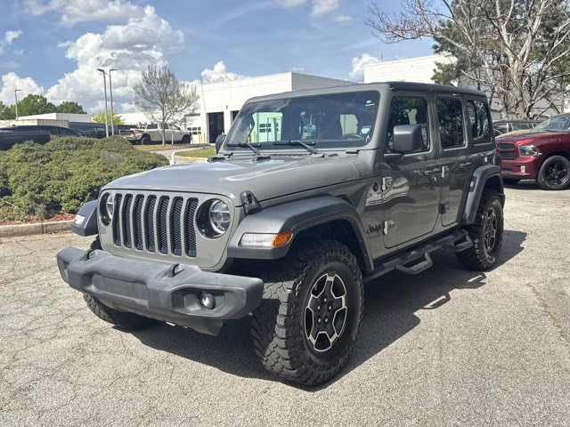 2021 Sting-Gray Clearcoat Jeep Wrangler 4X4 Convertible
