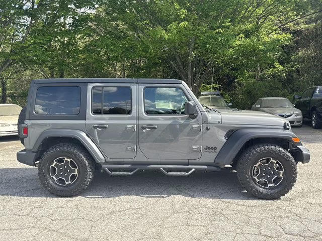 2021 Sting-Gray Clearcoat Jeep Wrangler 4X4 Convertible