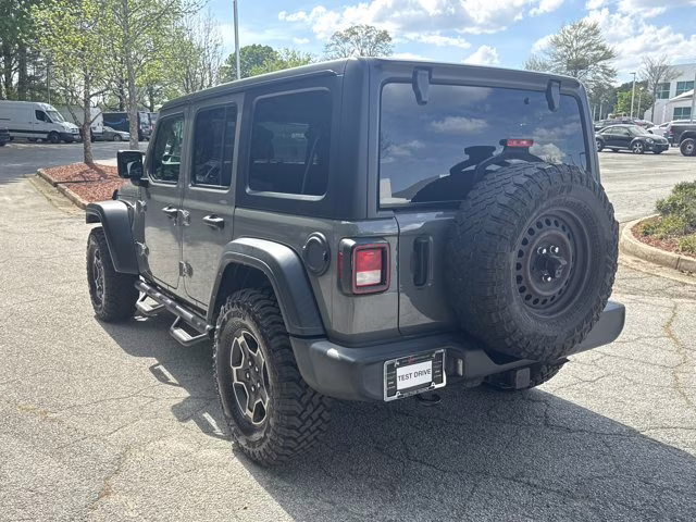 2021 Sting-Gray Clearcoat Jeep Wrangler 4X4 Convertible