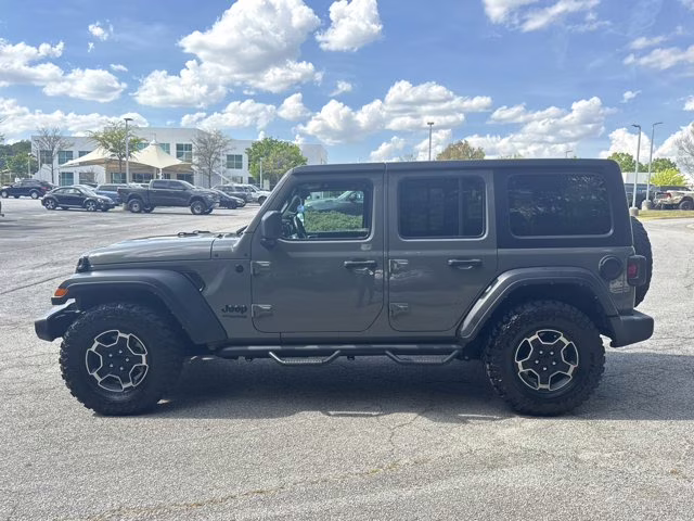 2021 Sting-Gray Clearcoat Jeep Wrangler 4X4 Convertible